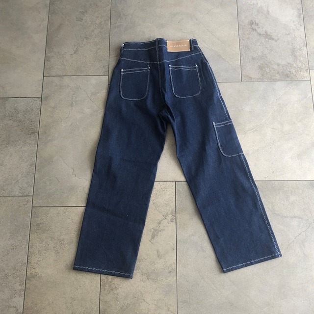 osakentaro/ジグザグステッチのデニムパンツ | とじこみ 