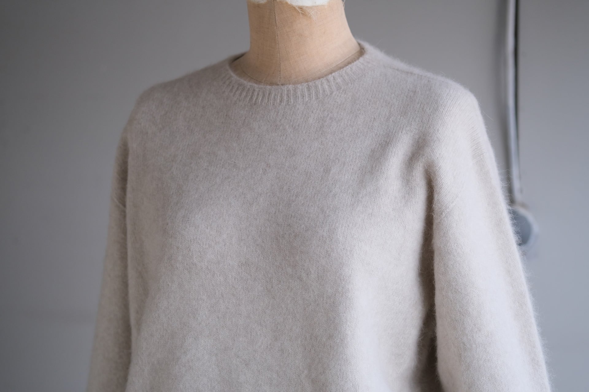 ANSPINNEN/フォクス クルーネックセーター