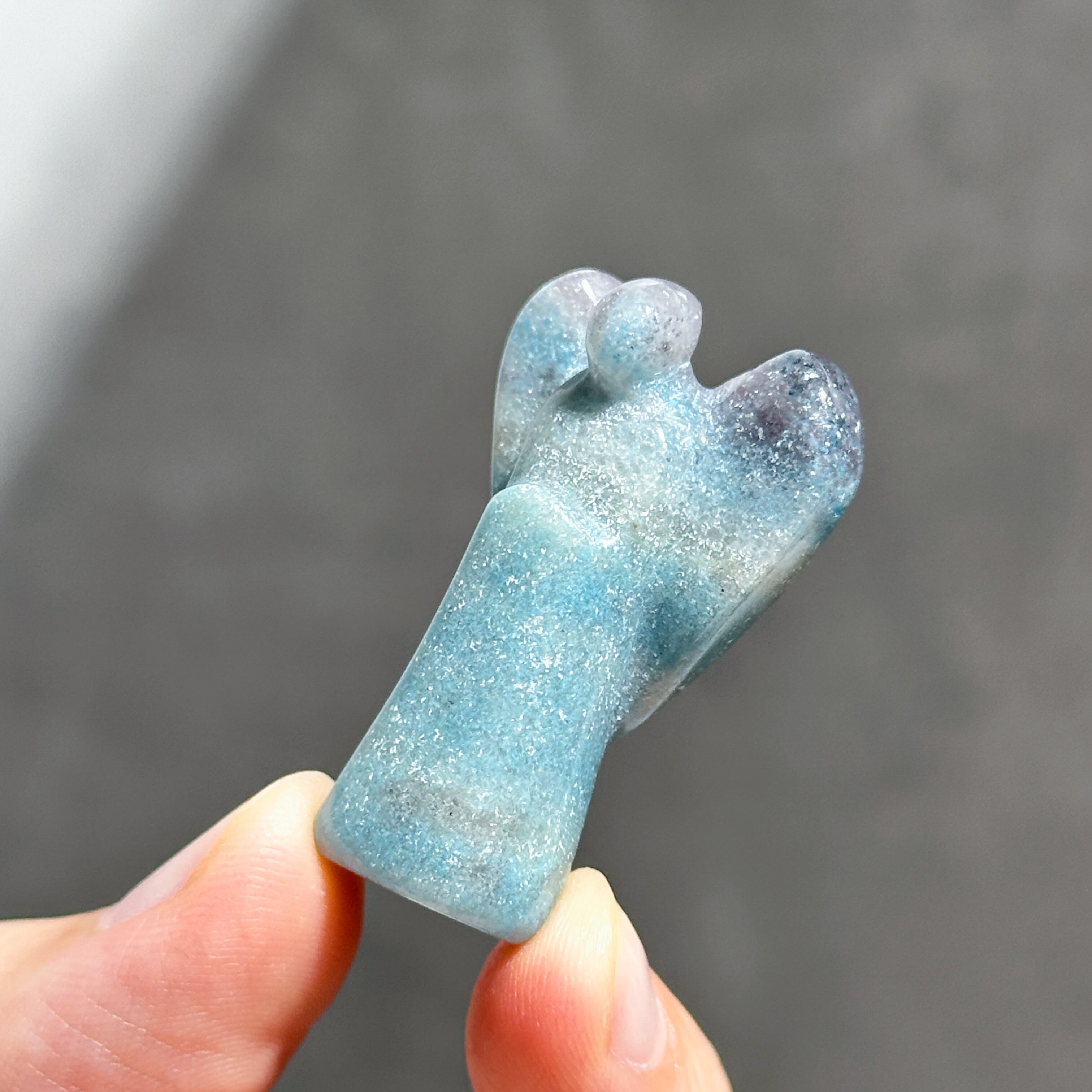 トロレアイトインクォーツ (トロール石) ミニミニエンジェル65