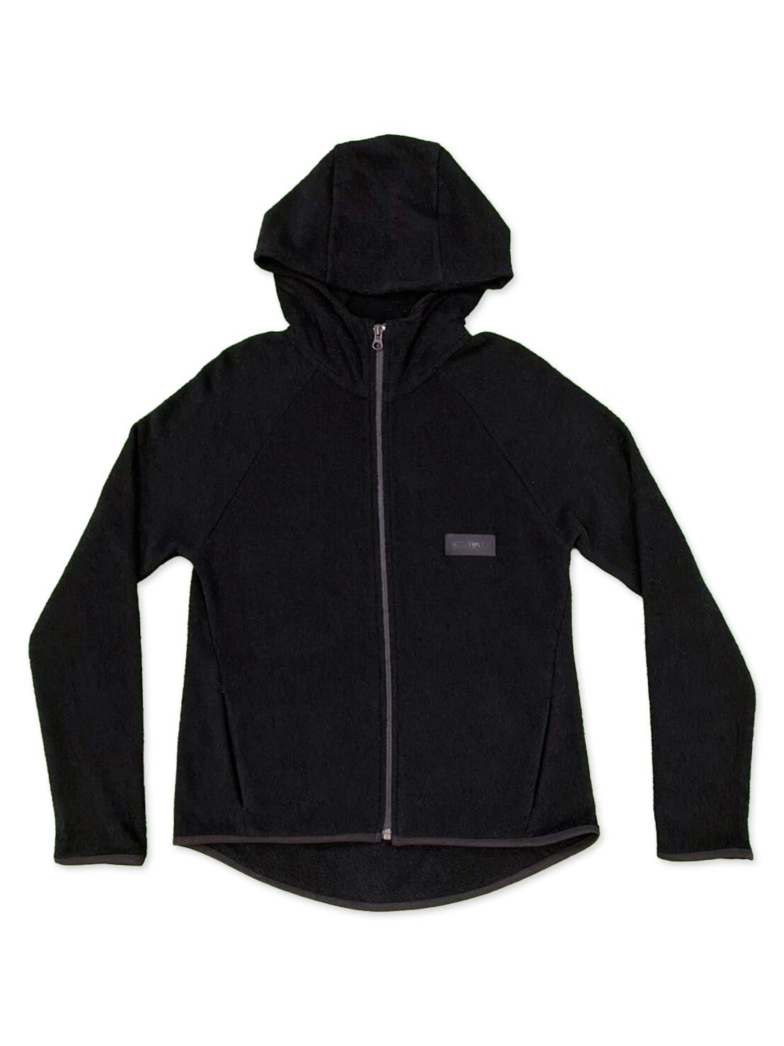 パイルジップアップパーカー HPX-W21023 ブラック
