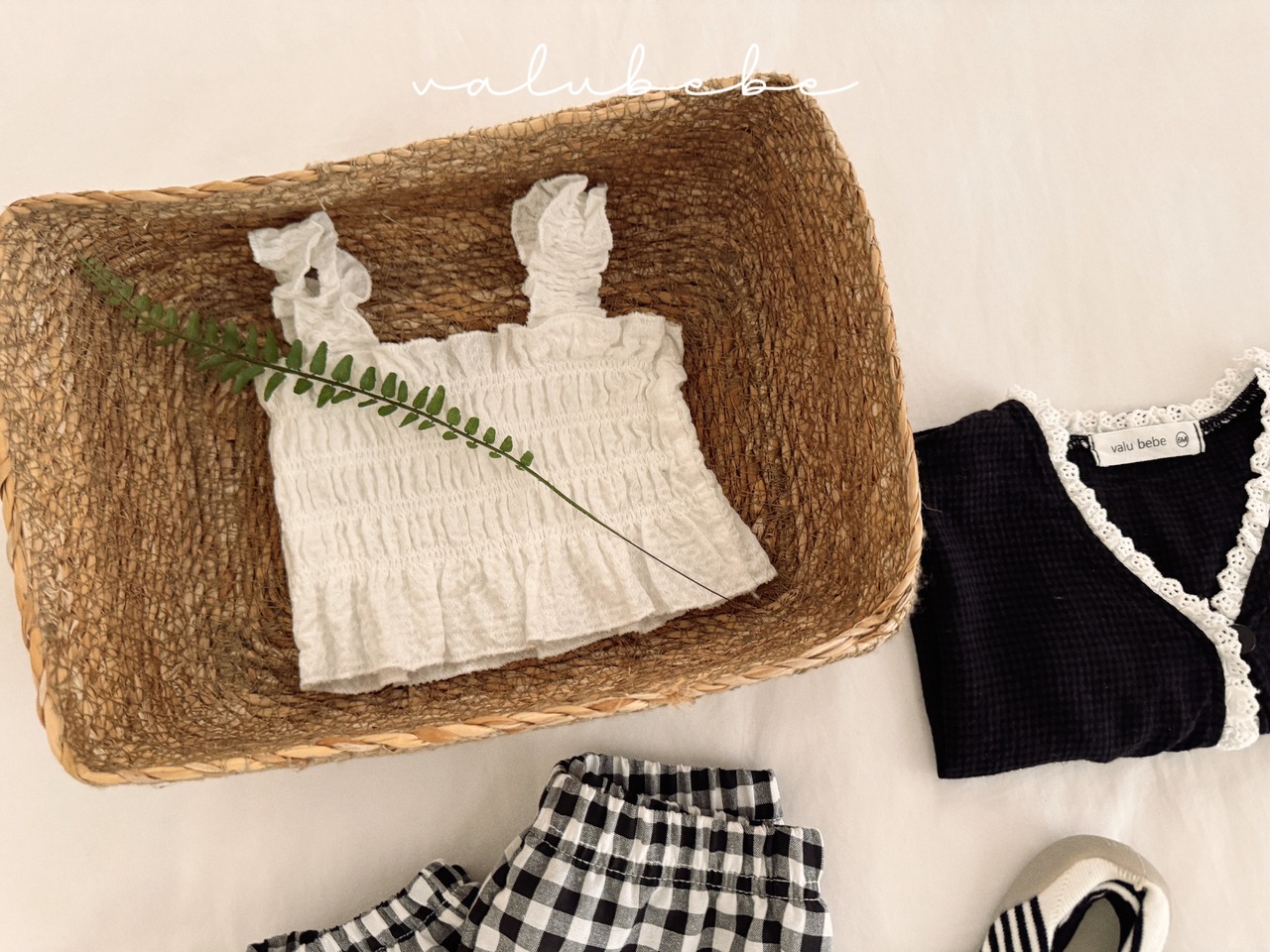 【取寄/韓国直送】26/SM ミニングスモークトップス 夏服｜ベビー服｜韓国子供服