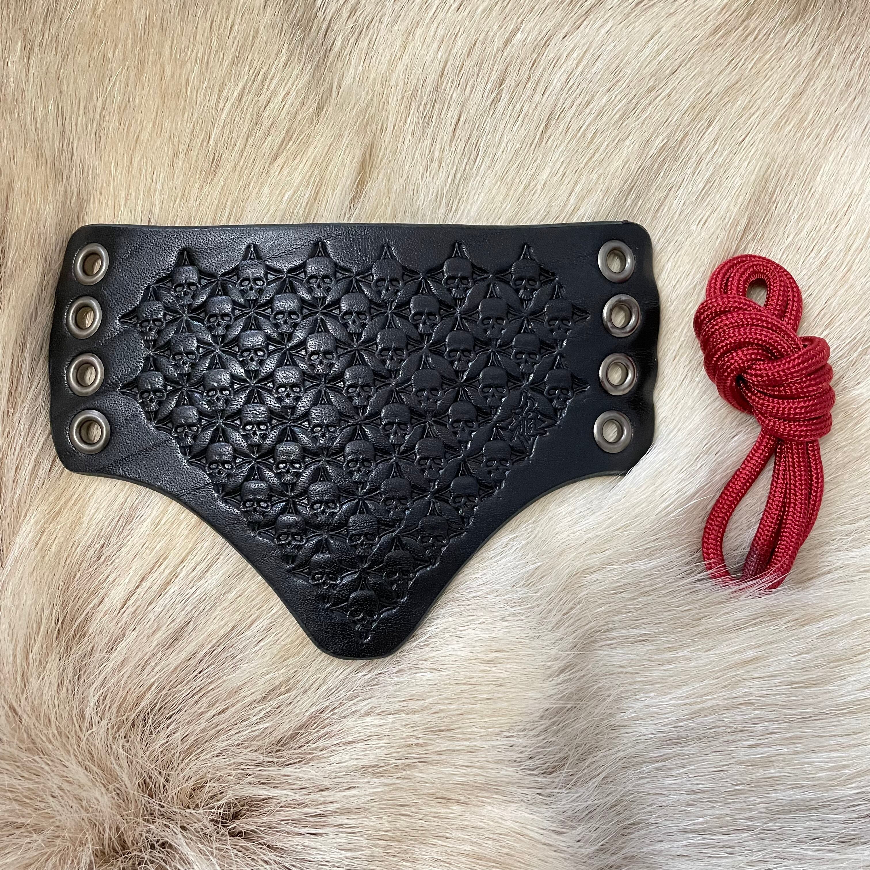 ★ハルタホース オールラウンド 44cm 専用 刃先カバー＋ネックガード | ハルタホース オールラウンド レザーネックガード 斧カバー