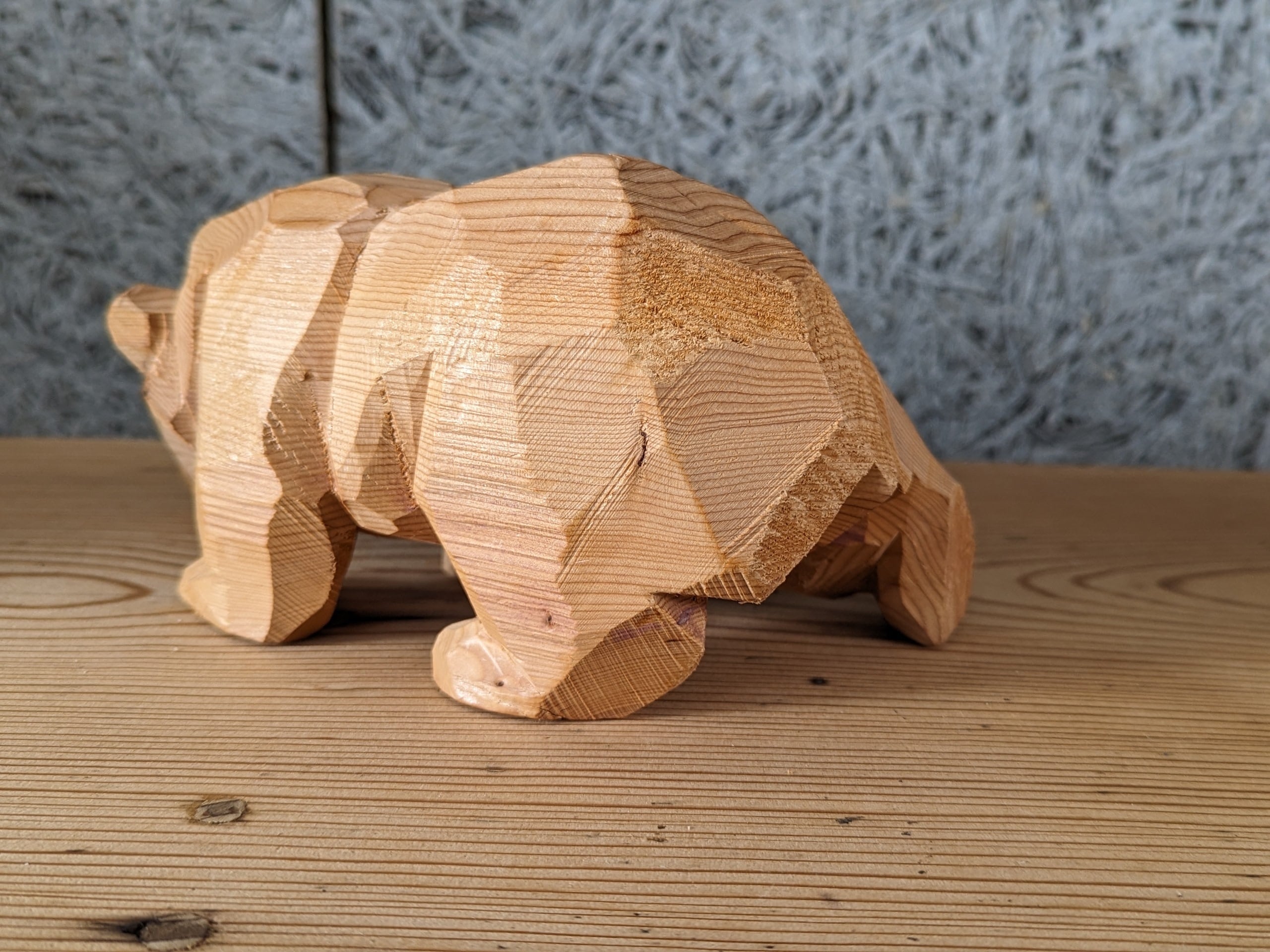 佐藤憲治 這い熊 ＃8「クンクンクン」 | 木彫りの熊 | inoya | Basic