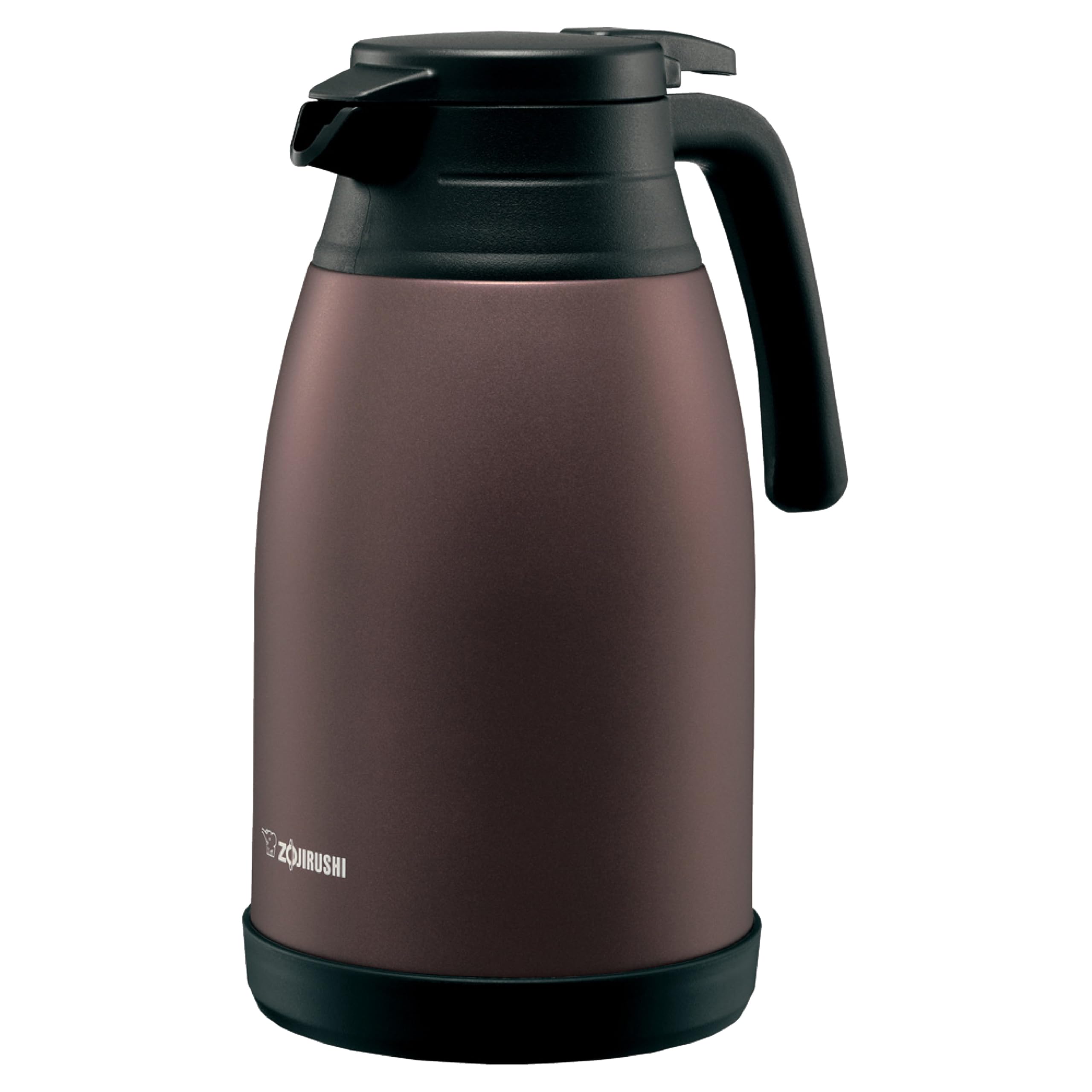 【新着特価】象印マホービン ステンレスポット 1.5L ポット 卓上 広口約6.5cm ステンレス真空2重まほうびん 保温・保冷 ブラウン SH-RA15-TA