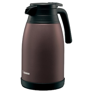 【新着特価】象印マホービン ステンレスポット 1.5L ポット 卓上 広口約6.5cm ステンレス真空2重まほうびん 保温・保冷 ブラウン SH-RA15-TA
