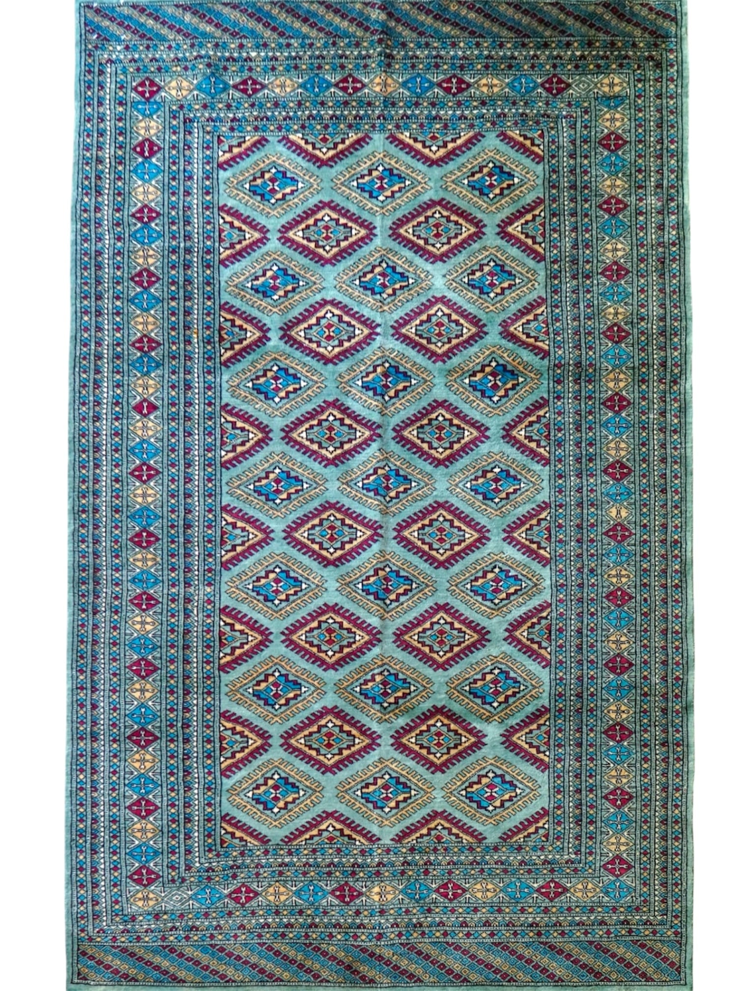ペルシャ絨毯 手織りギャッベ アマレ族 ギャベ 81×51cm | Decorworks