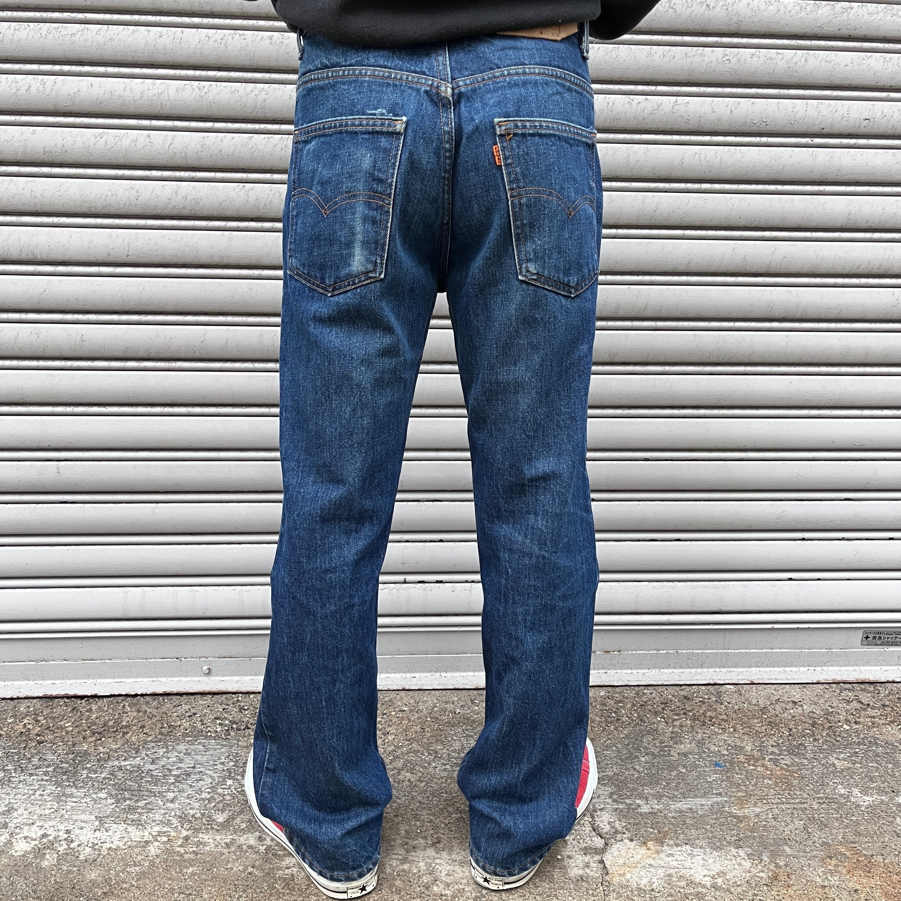 80s USA製 Levi's 517 デニムフレアパンツ ブーツカット W32 | 古着屋 Uan