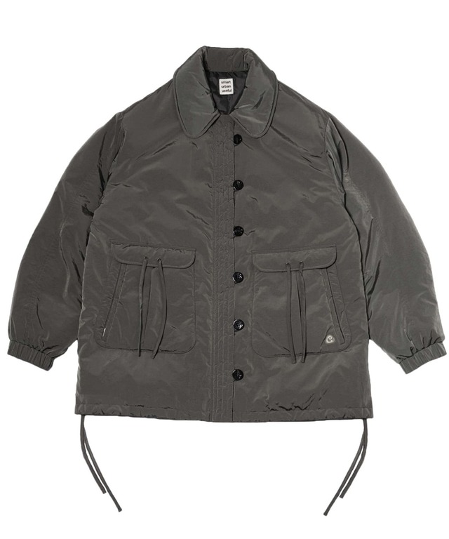 [smarturbanuseful] ROUND COLLAR BOMBER DARK GREY 正規品 韓国ブランド 韓国通販 韓国代行 韓国ファッション SUU 日本 店舗