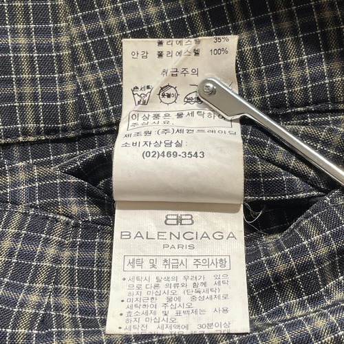 90s balenciaga バレンシアガ スラックス チェック【W35】 詳細写真11