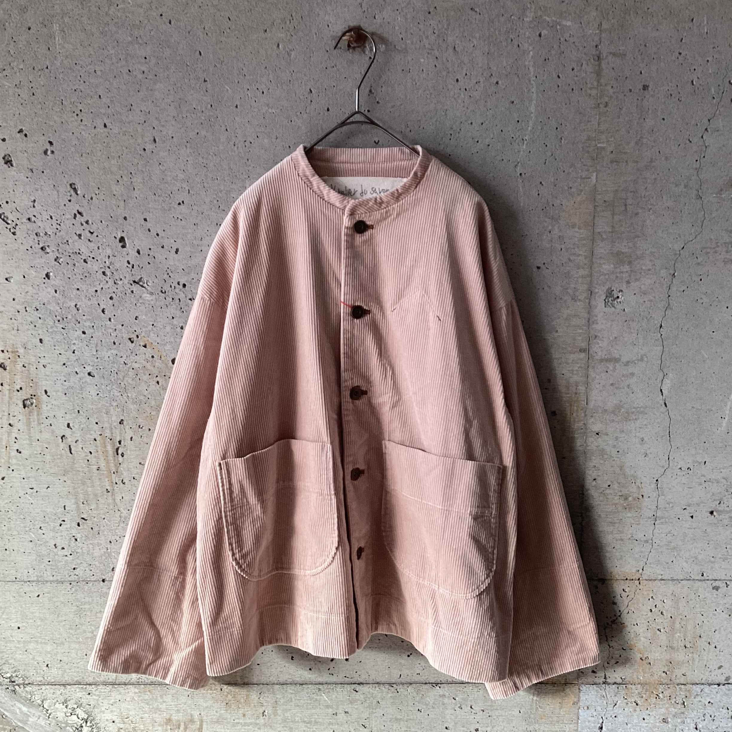 Light pink corduroy jacket