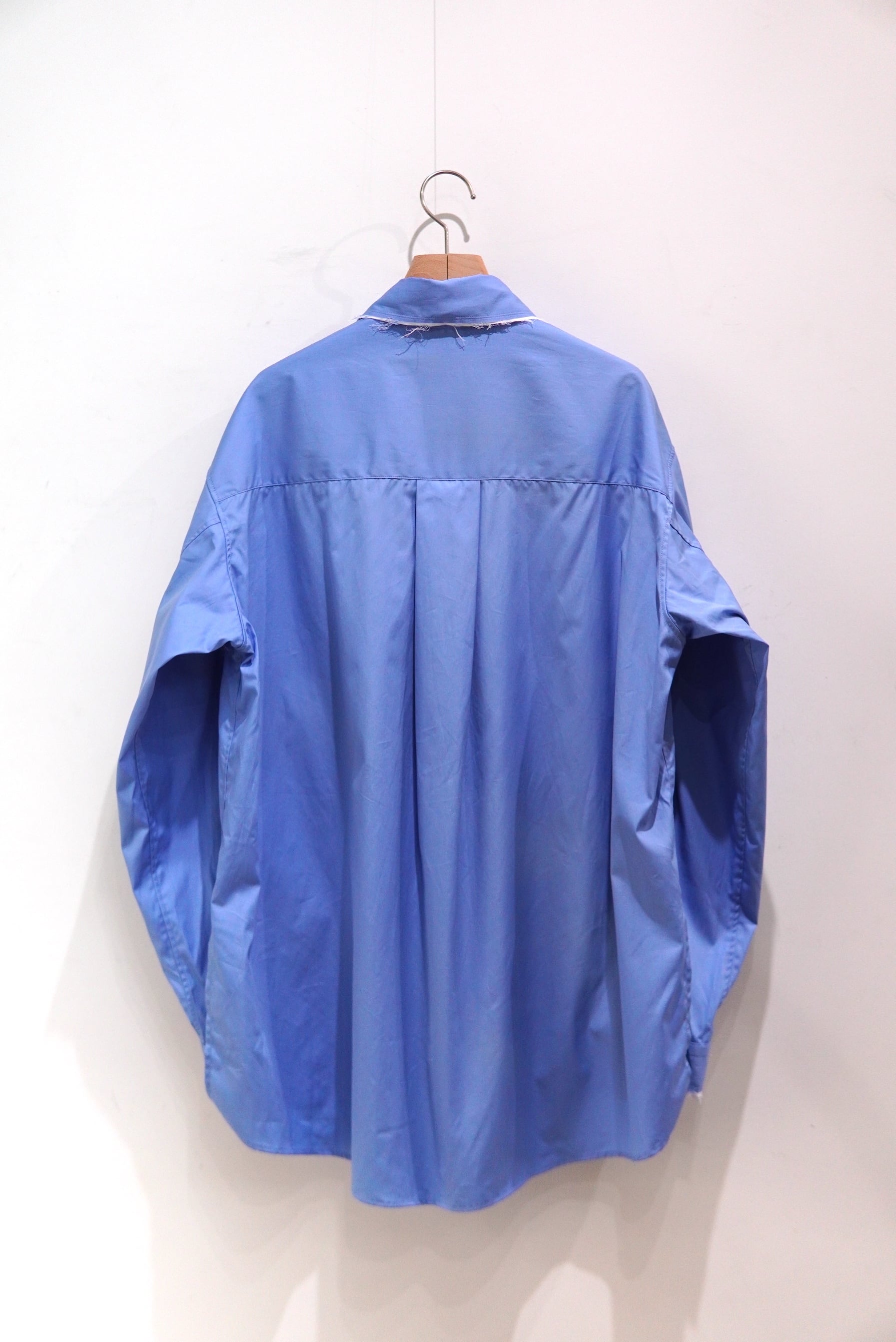 ANCELLM / HIGH-COUNT FRAYED OVER SHIRT / ANC-SH83 | POETRY