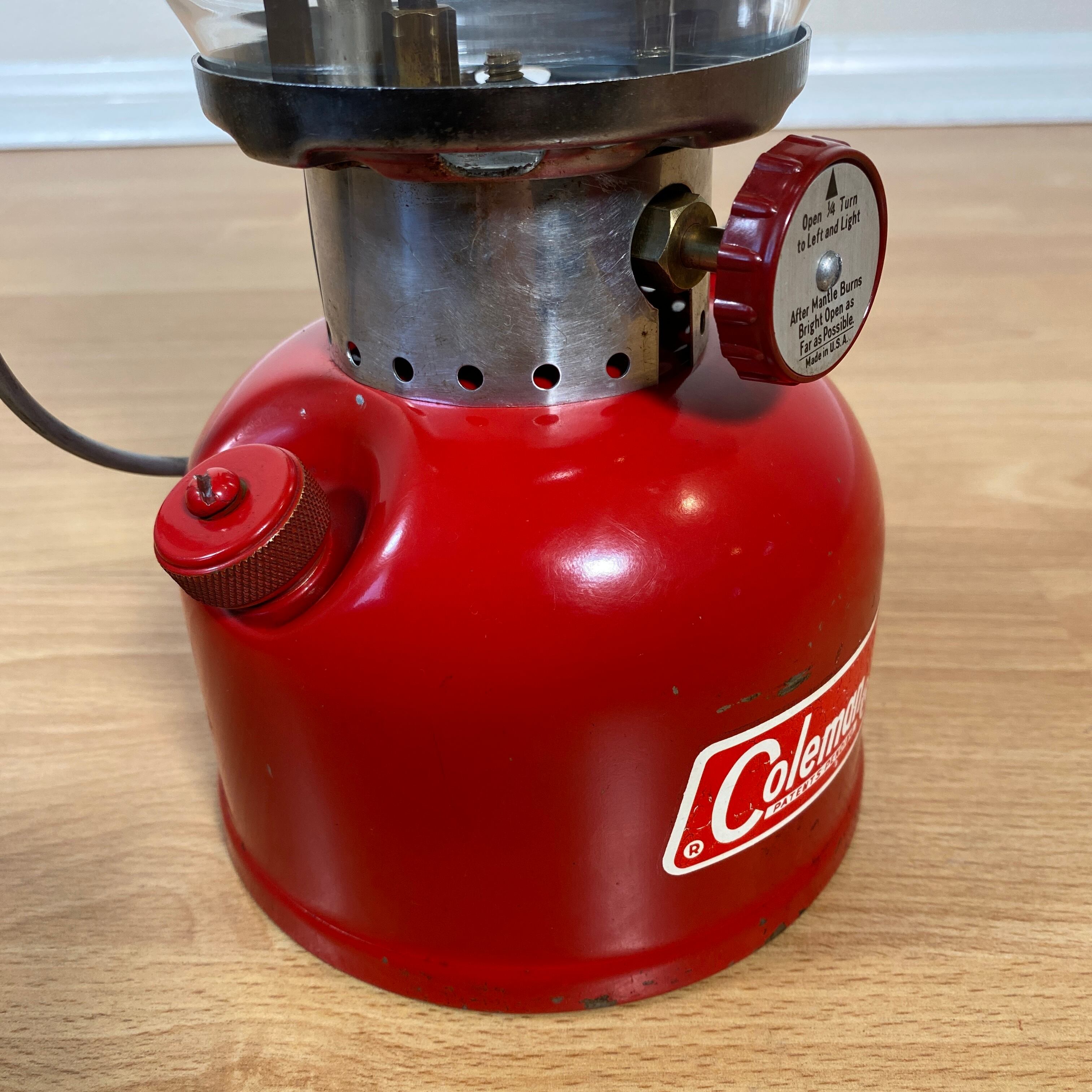 コールマン 200A パテペン 1968年11月製造 レッド ヴィンテージ