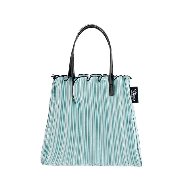 カラフルプリーツバッグ Ｓ（ＤＳＰ－８６３）#156ミント