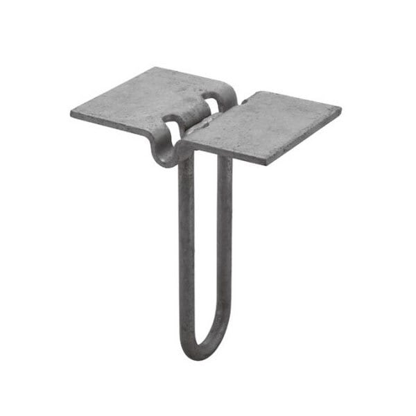 KS グレーチング吊金具 30個セット 丈夫な溶融亜鉛めっき仕上げ。グレーチングの上から任意の位置に落とし込めます。折畳めば平らにコンパクトになり、保管に便利です。(国元商会)クニモト 2201010 (個人宅配送不可)プラントなど点検通路(グレーチング)の上から落とし込み、チェーンなどを吊る金具