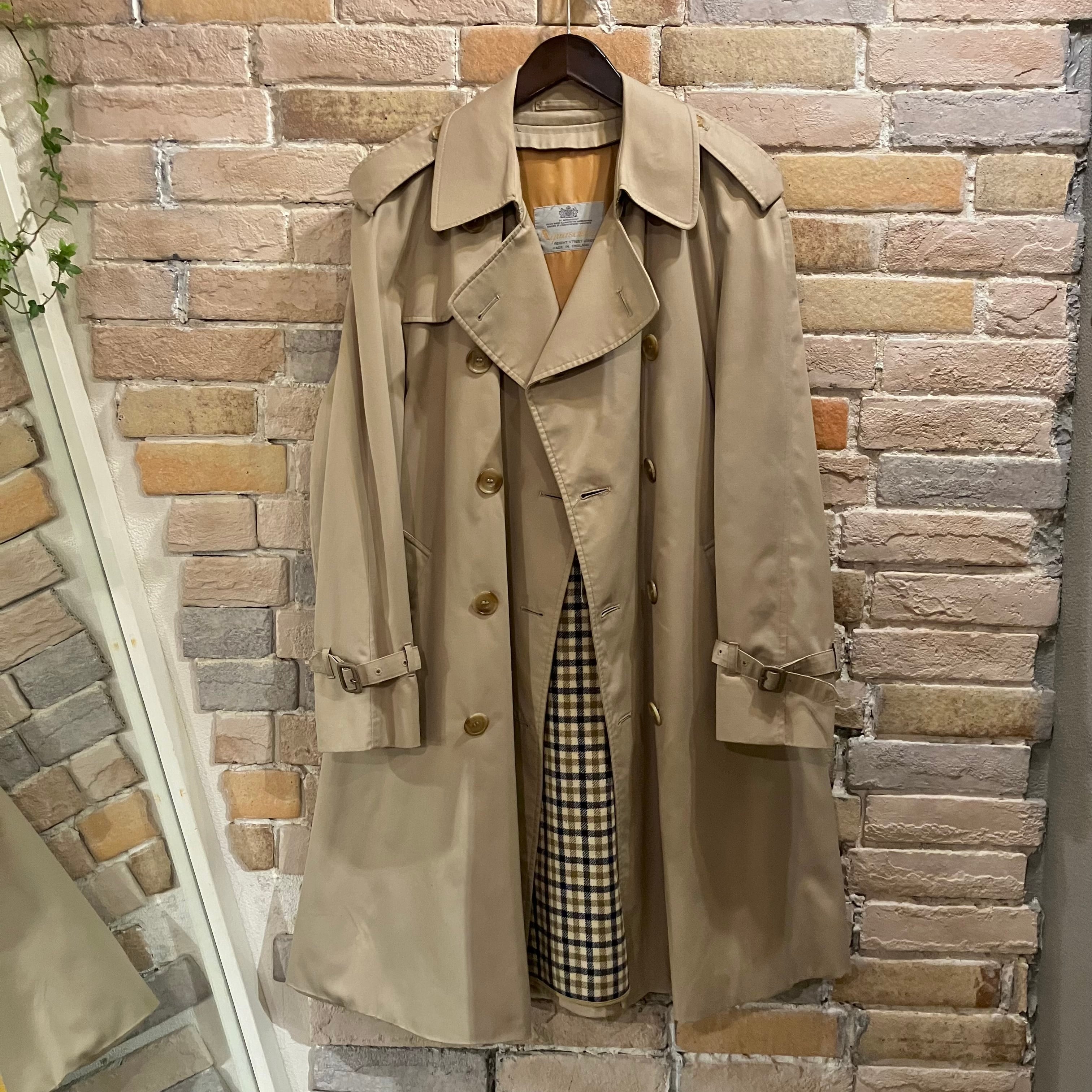 Aquascutum アクアスキュータムウールライナー付トレンチコート