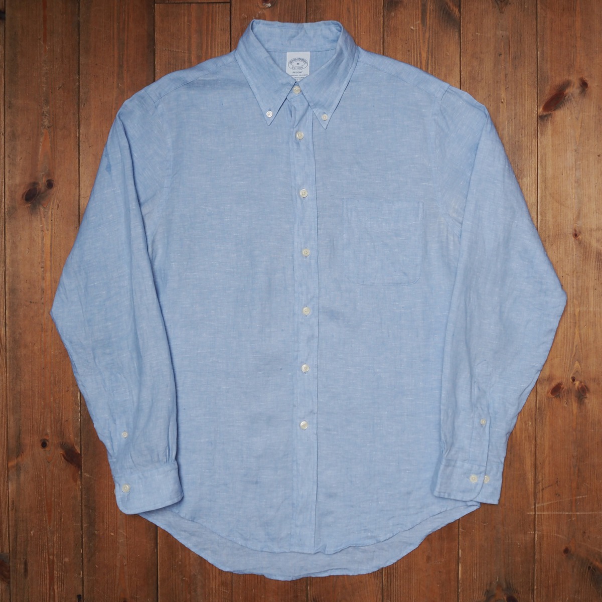 00’s〜 “Brooks Brothers” linen shirts | 古着屋シミー