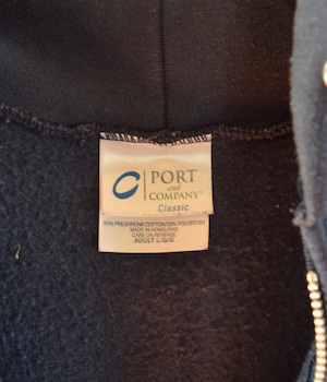 Vintage 00s L Port and company zip hoodie -Santa Clara-