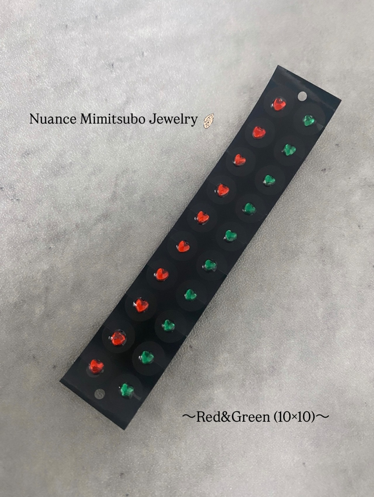 【Small heart】Nuance Mimitsubo Jewelry ジュエリーシート