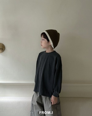 【from i】オーバーフィットロングアームT 90~130cm 240834
