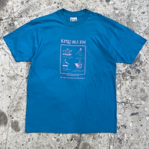 90s～Hanes   ”THE FAR SIDE   KPLU 88．FM”   T-SHIRT