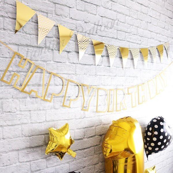 シルバー 中抜き文字 ハッピーバースデー ガーランド 銀 誕生日 飾り バナー おしゃれ お祝い スクリプト デコレーション Happy Birthday 筆記体 ぺたんこ配送 Gr 0 幸せを運ぶ風船shopフロンティアバルーン