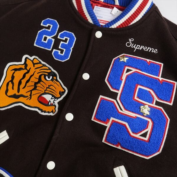 Size【XL】 SUPREME シュプリーム 23AW Tiger Varsity Jacket Brown