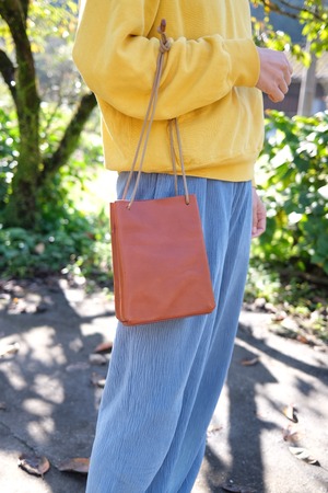 《即納》mini para shoulder【brown】