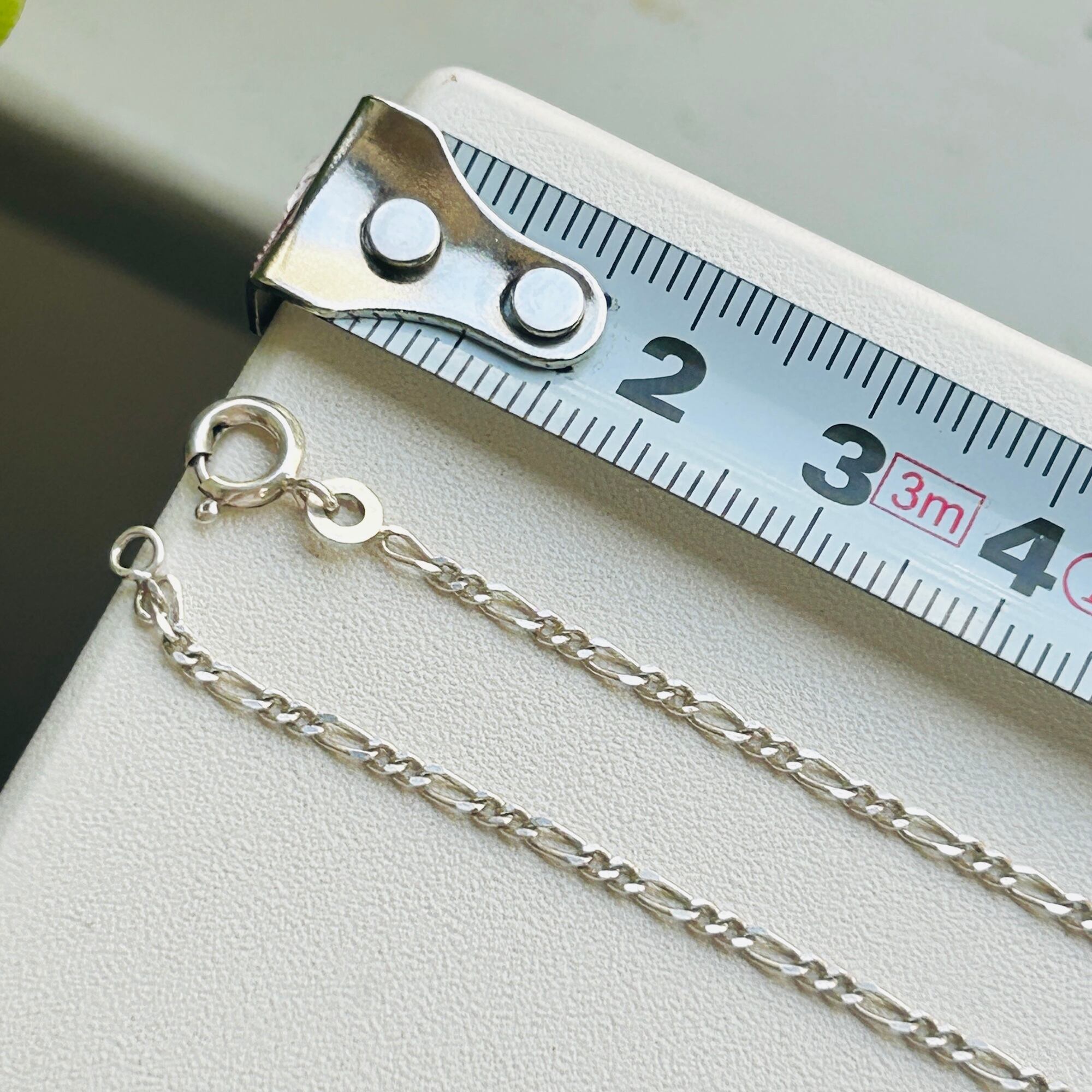 フランスシルバー925 フィガロチェーン（45cm） | Milo Antiques & Vintage