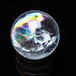アイリスクォーツ 水晶玉 虹入り 26mm 水晶 丸玉 スフィア 置物 原石 一点物 141-8662