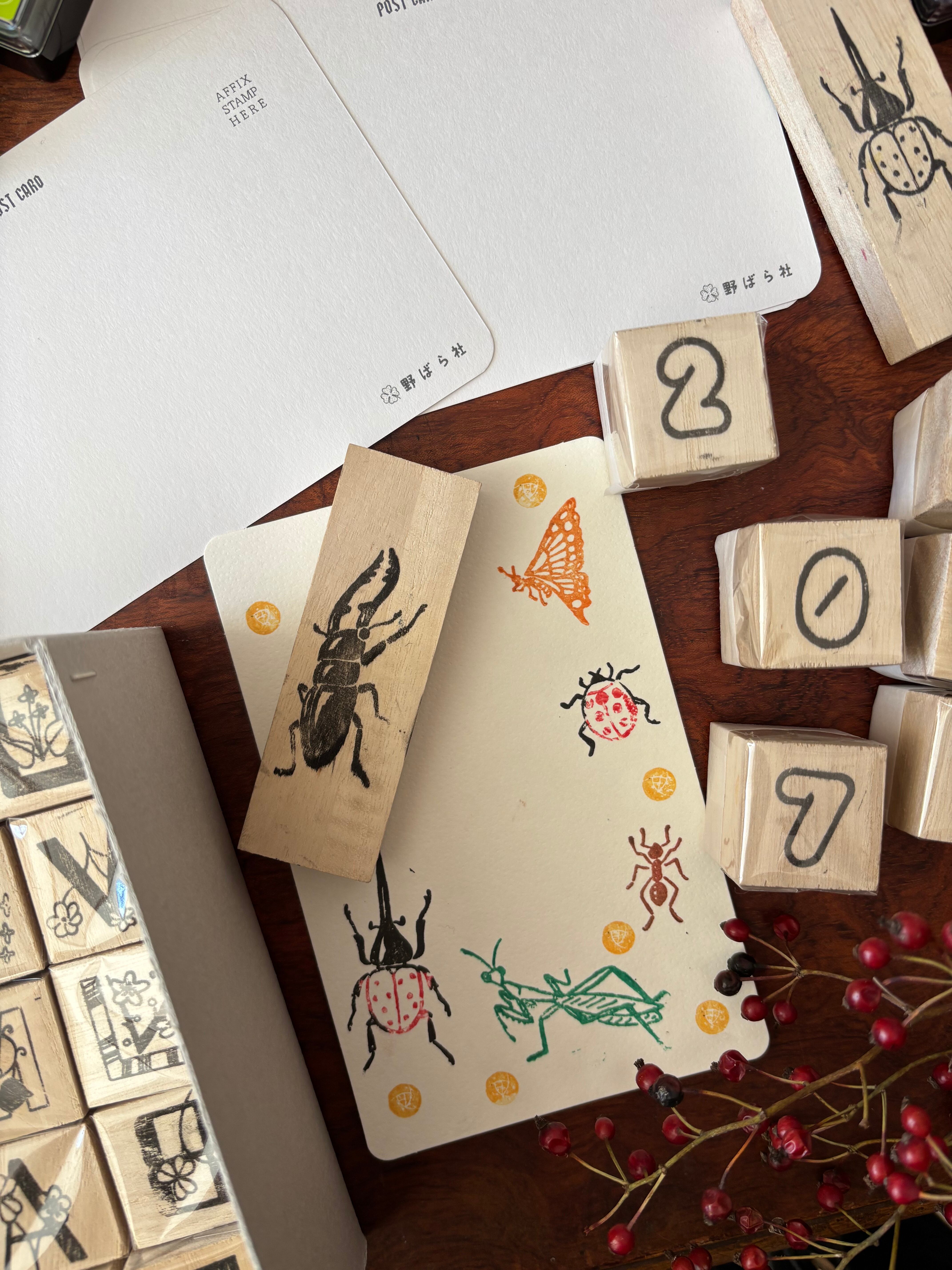 【見本】ワークショップ|ポストカード作り