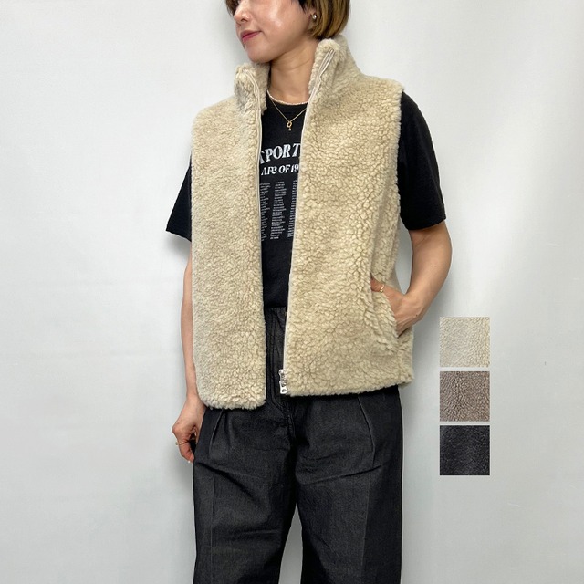 TICCA ティッカ WOOLファーベスト TBFA-081 2026秋冬新作  [送料無料]