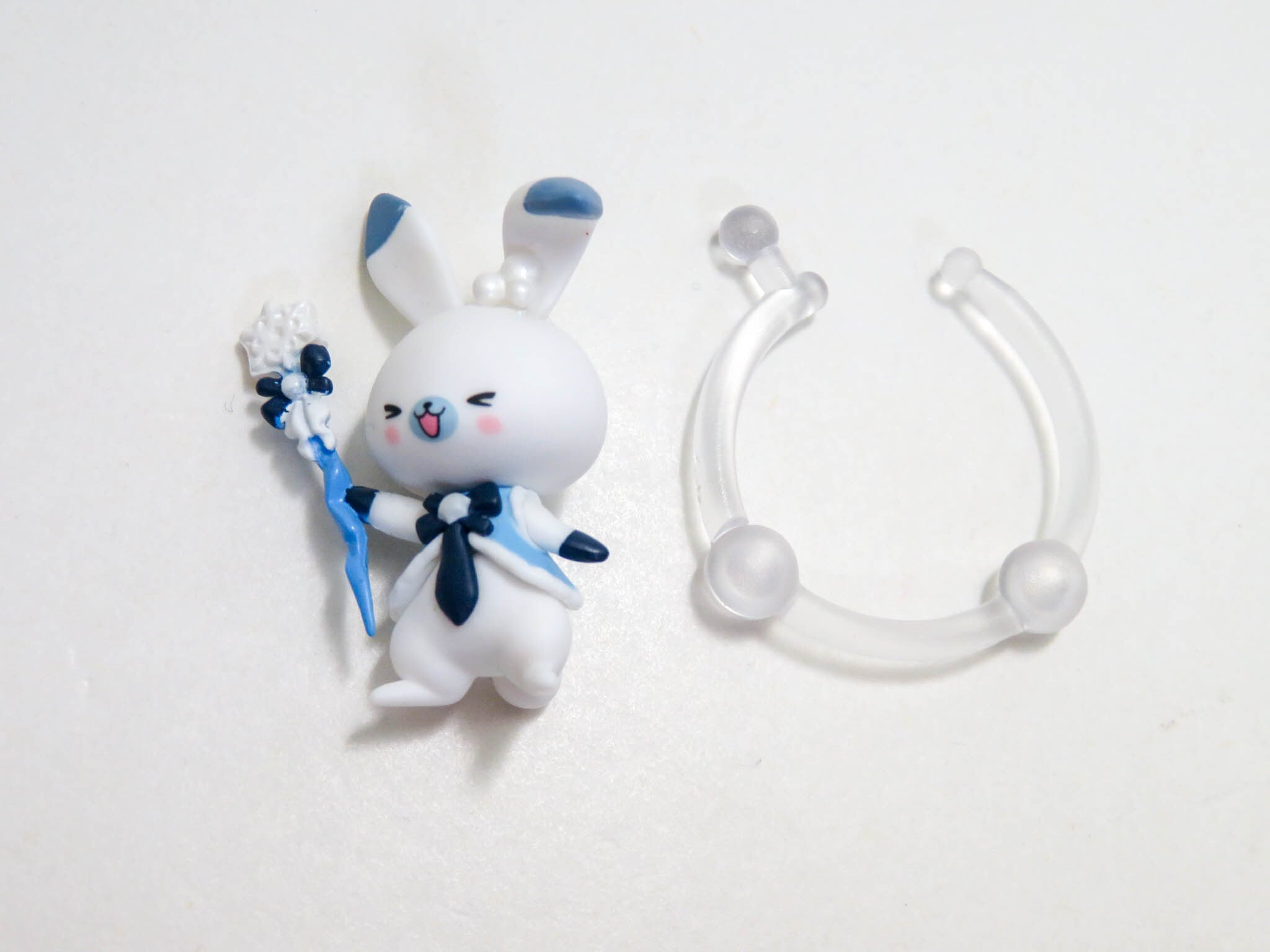 再入荷【2643】 雪ミク Crystal Snow Ver. 小物パーツ ラビット・ユキネ ねんどろいど