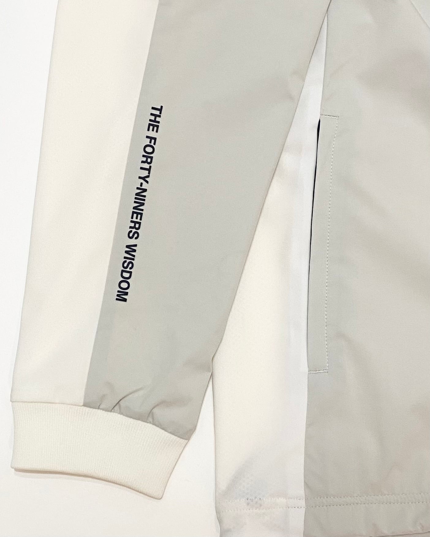 TFW49】《MEN'S》SHELL PULLOVER CREW(WHITE) | Sandy GOLF