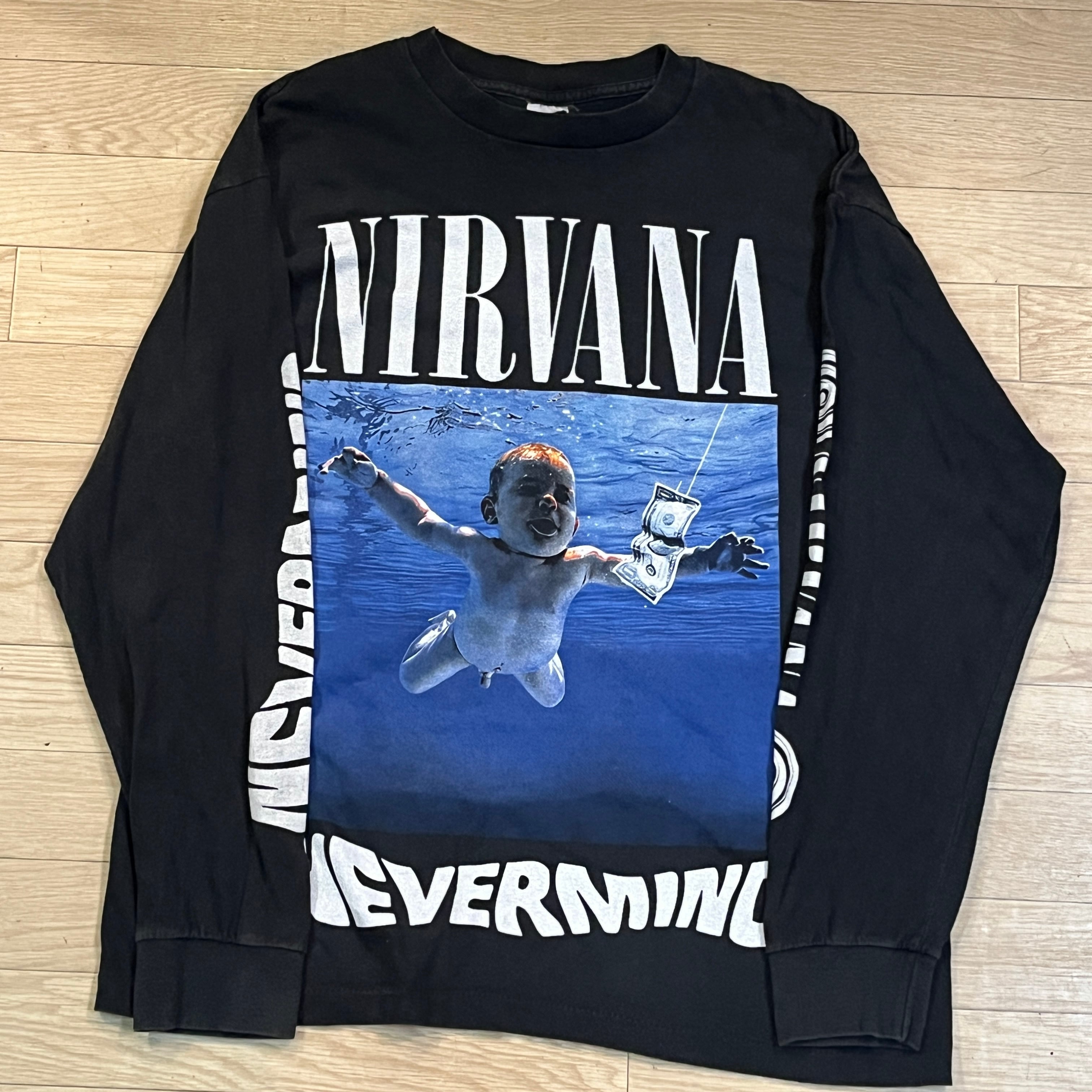 NIRVANA ニルヴァーナ/ロングTシャツ/ロック/古着 | auckland