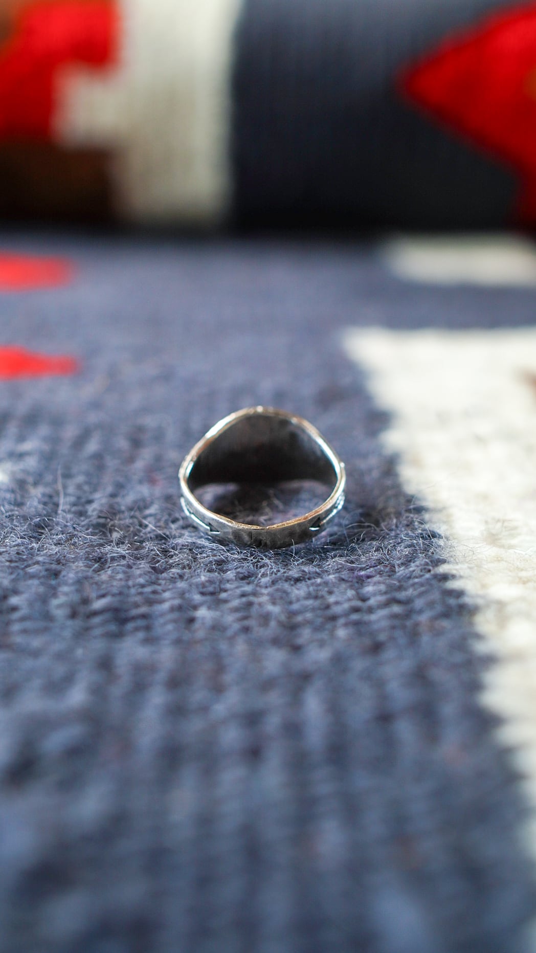 1940-1960s】ナバホ アロー & サンダーバード リング 《ネイティブ