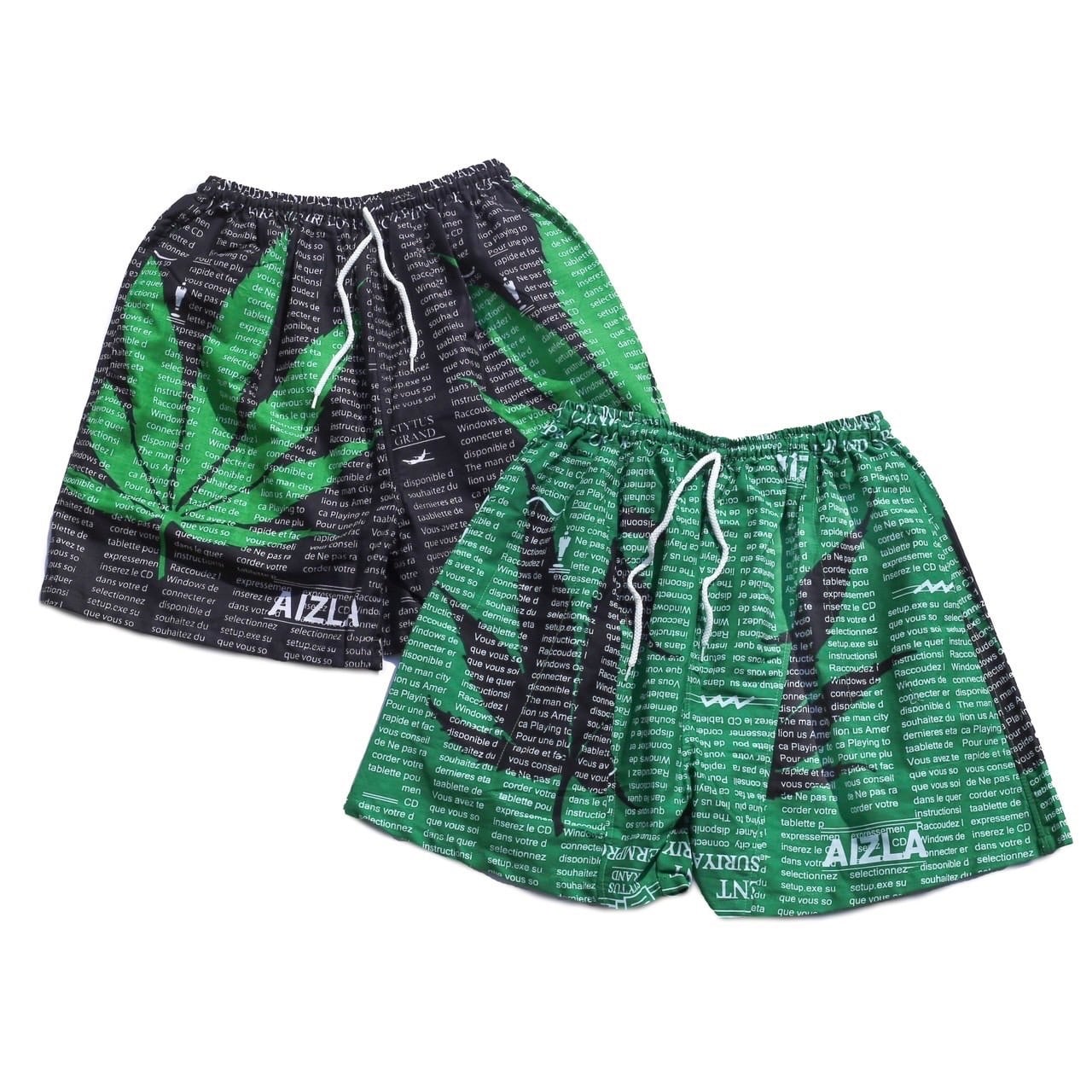 Aizla GanjaPrintEasyShortPants