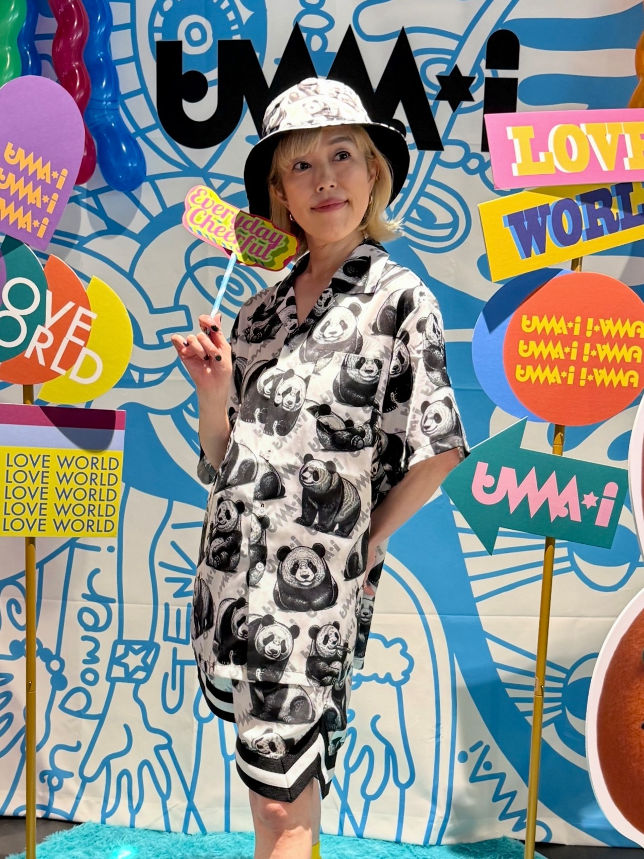 REVERSIBLE HAT "PANDA" - 5