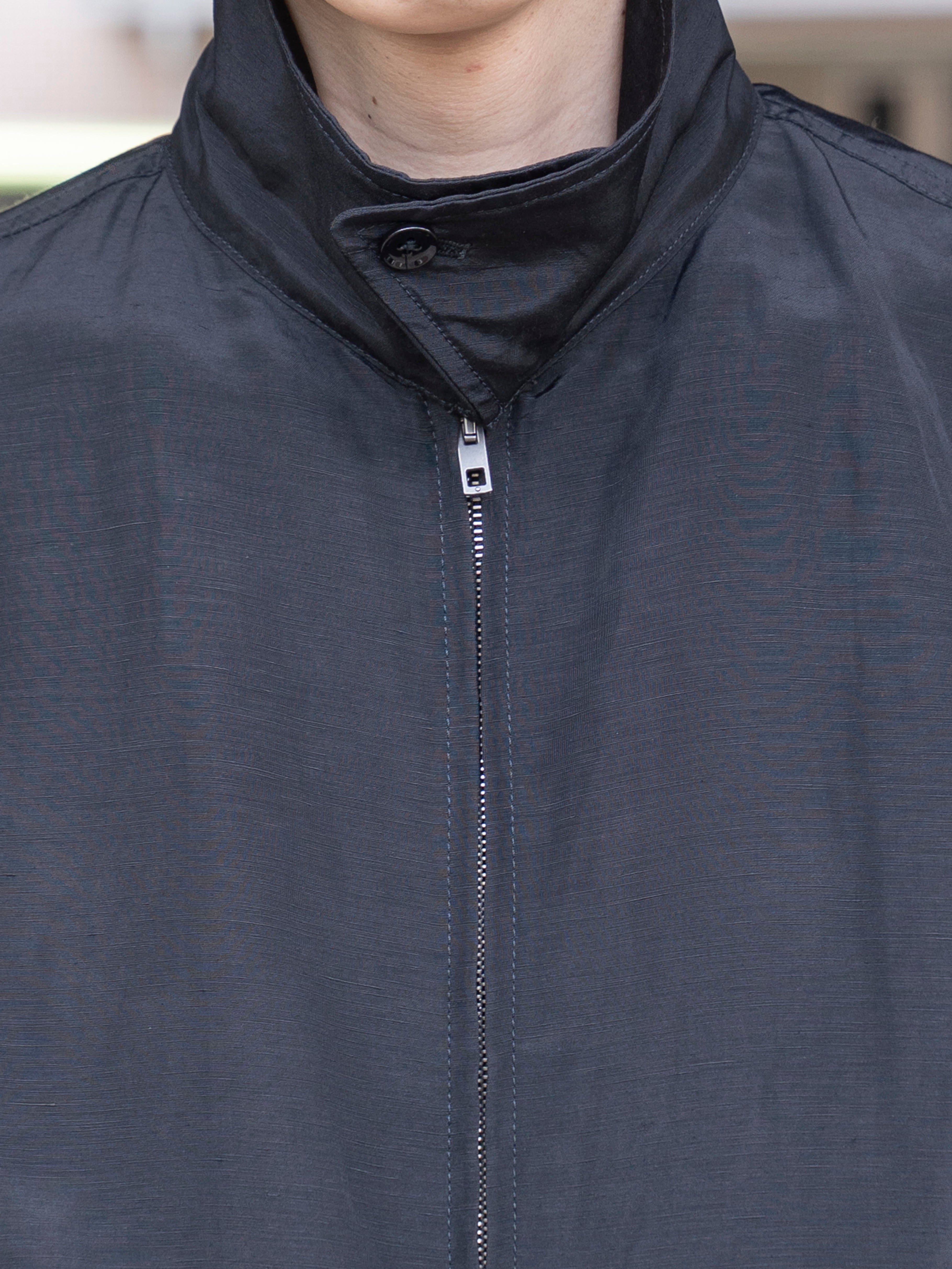 BPS LEMAIRE SHORT BLOUSON BLACK OW1231 LF1022 | BEST PACKING STORE