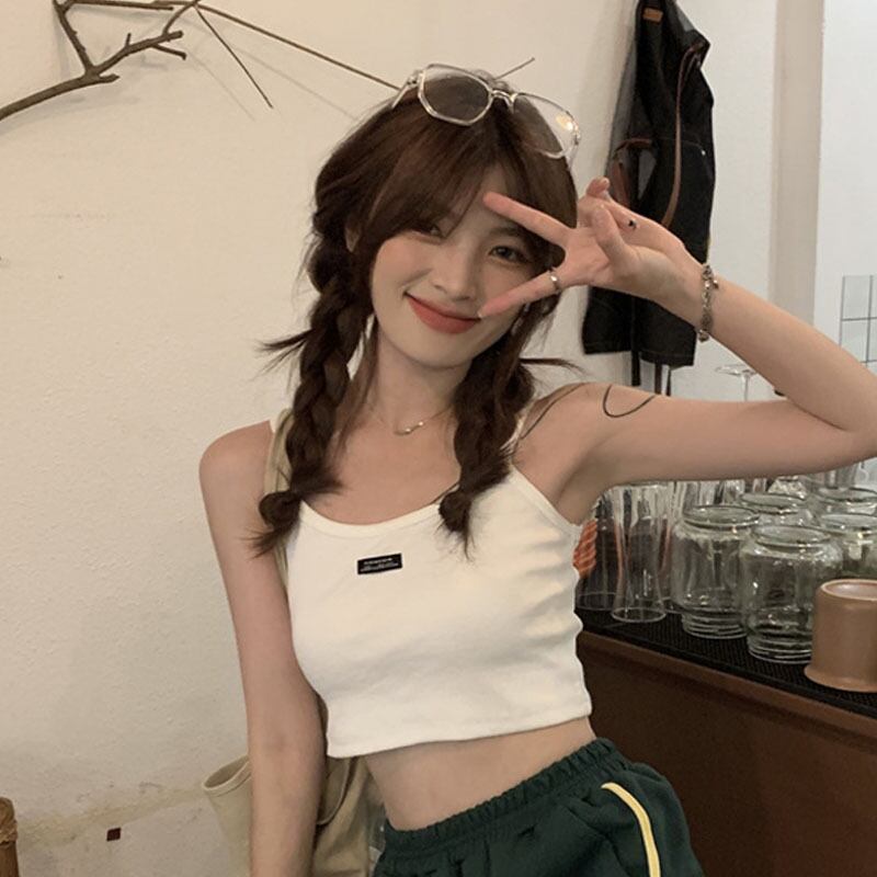 サマートップス ノースリーブショート 夏物 スーパーモール16591489498