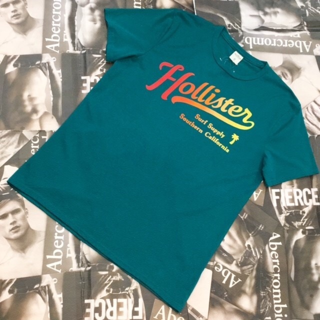 HOLLISTER　MENS　プリントＴシャツ　Ｍサイズ