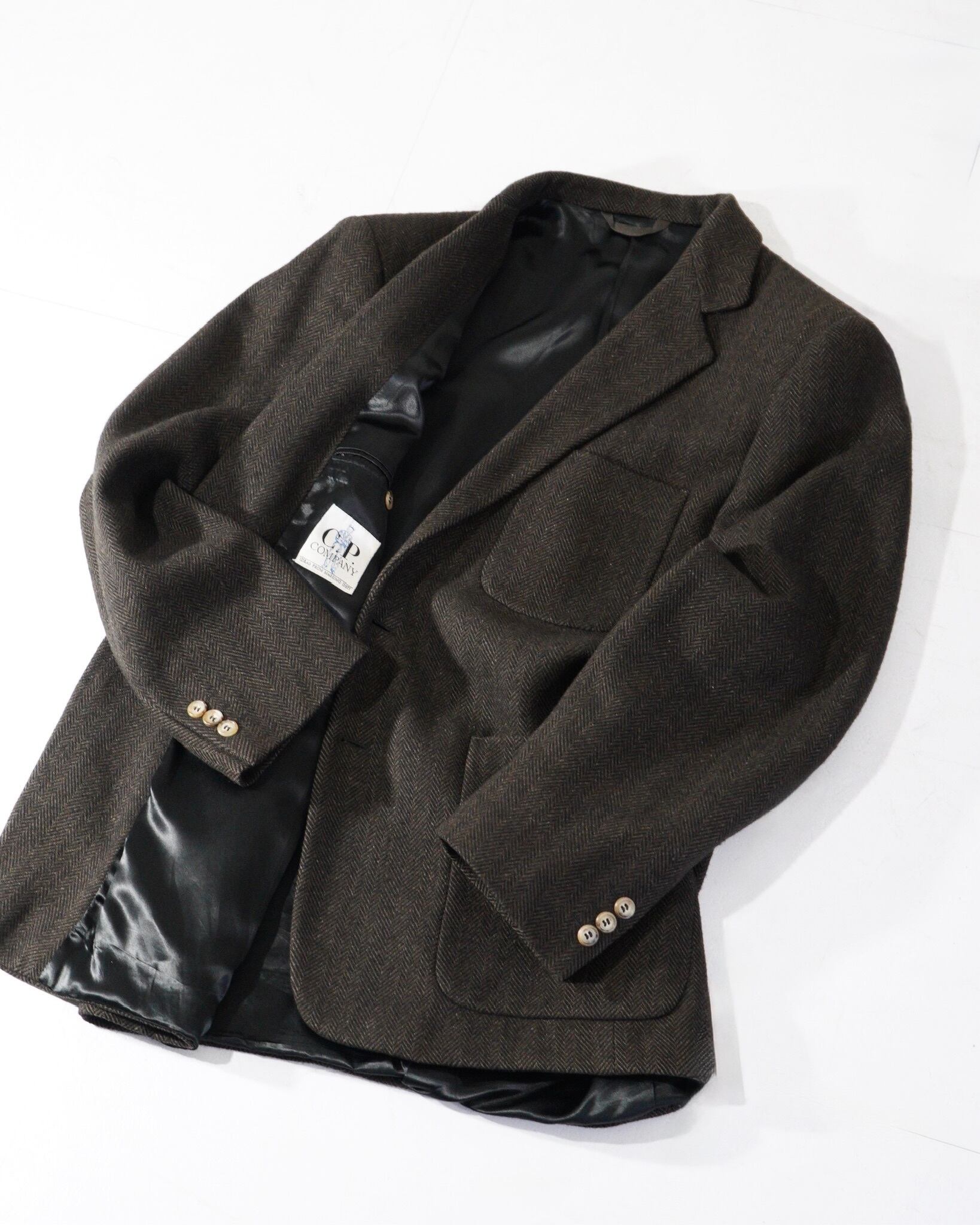 C.P.COMPANY】Herringbone Tailored Jacket | used.memento