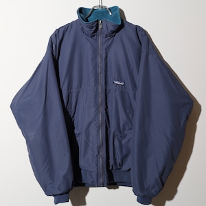 美品 L 94年 USA Charred Blue/Blueglass Shelled Synchilla Jacket Patagonia シェルドシンチラ ジャケット パタゴニア