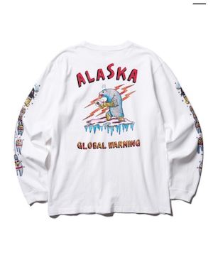 【SOFTMACHINE】ソフトマシーン  ALASKA L/S T-SHIRTS （WHITE）