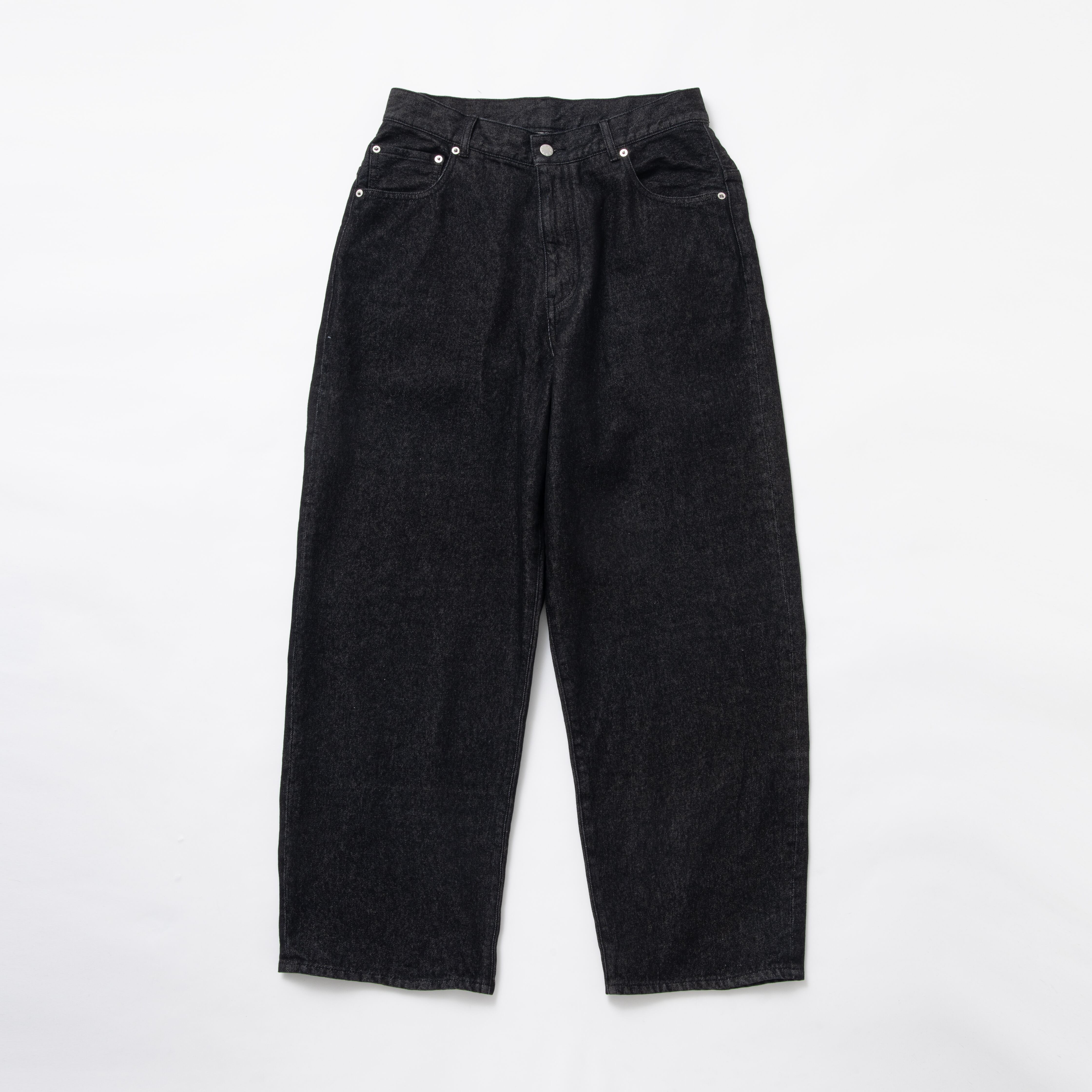 Denim wide pants (BLACK) | TTTMSW