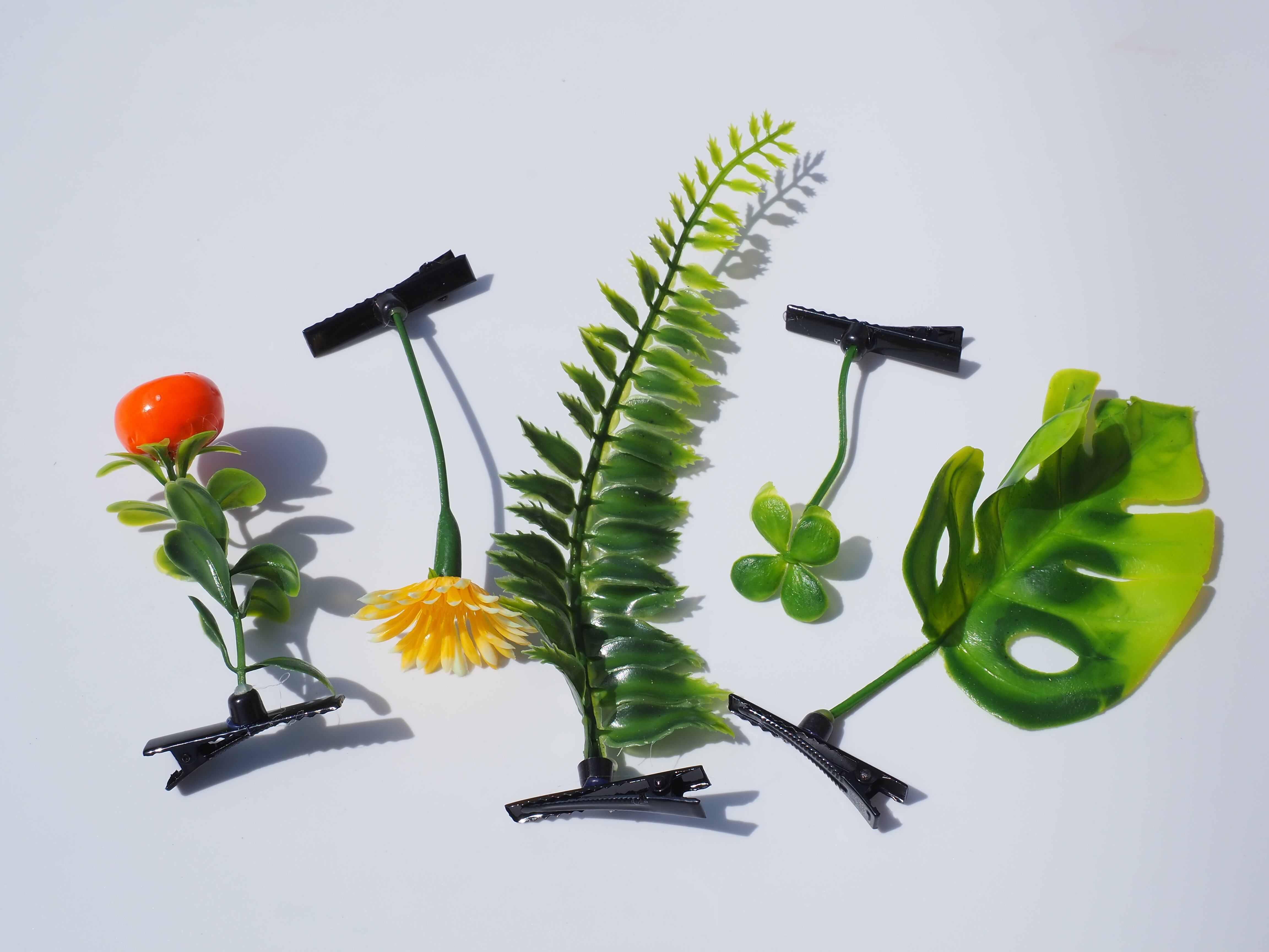 草生えてて草ヘアクリップ2③シダ | Pay ID