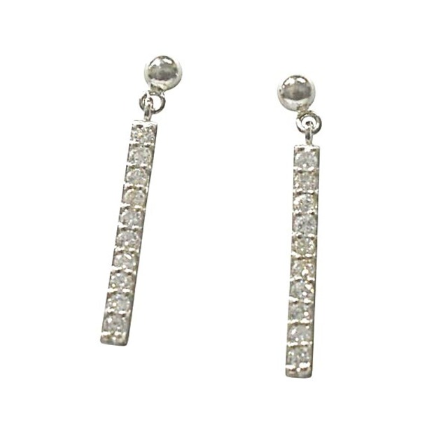 プラチナ】 ダイヤモンドピアス0.20ct 揺れるタイプ PT900 | meilstudio