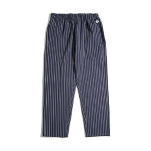 Retro Striped Loose Drape Chef Pants