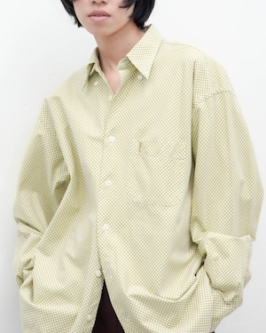 2000s Yves Saint Laurent - gingham shirt