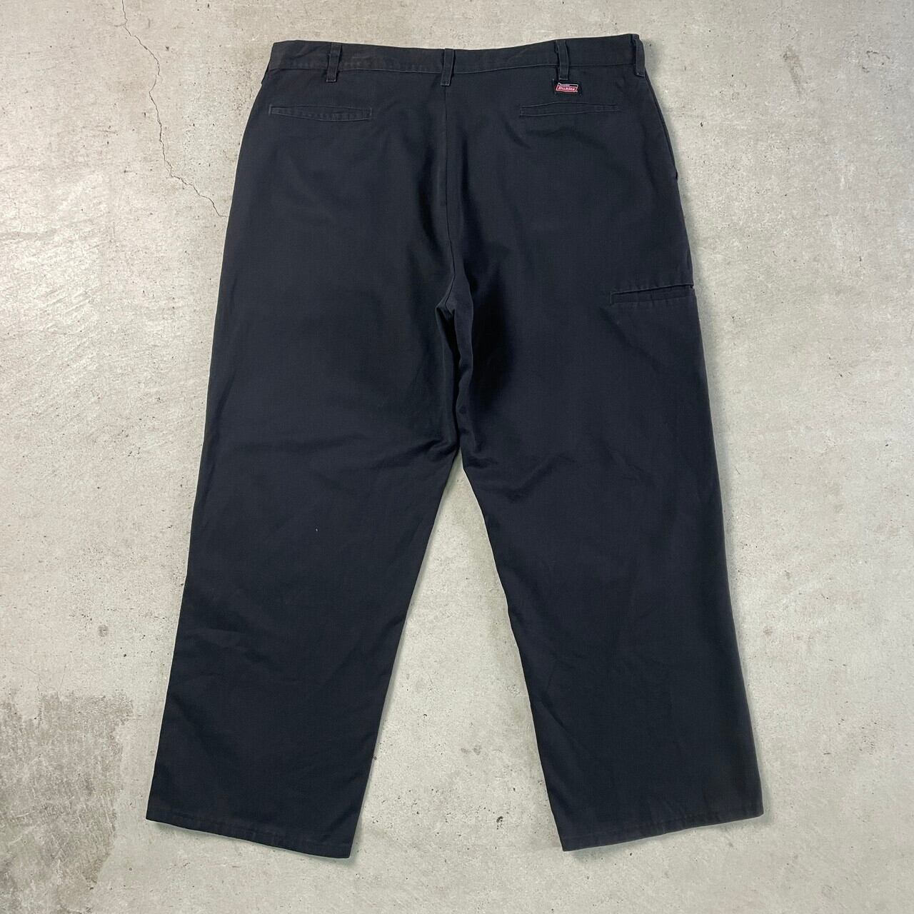 Dickies ディッキーズ ダブルニー ワイド ワークパンツ メンズW42 古着