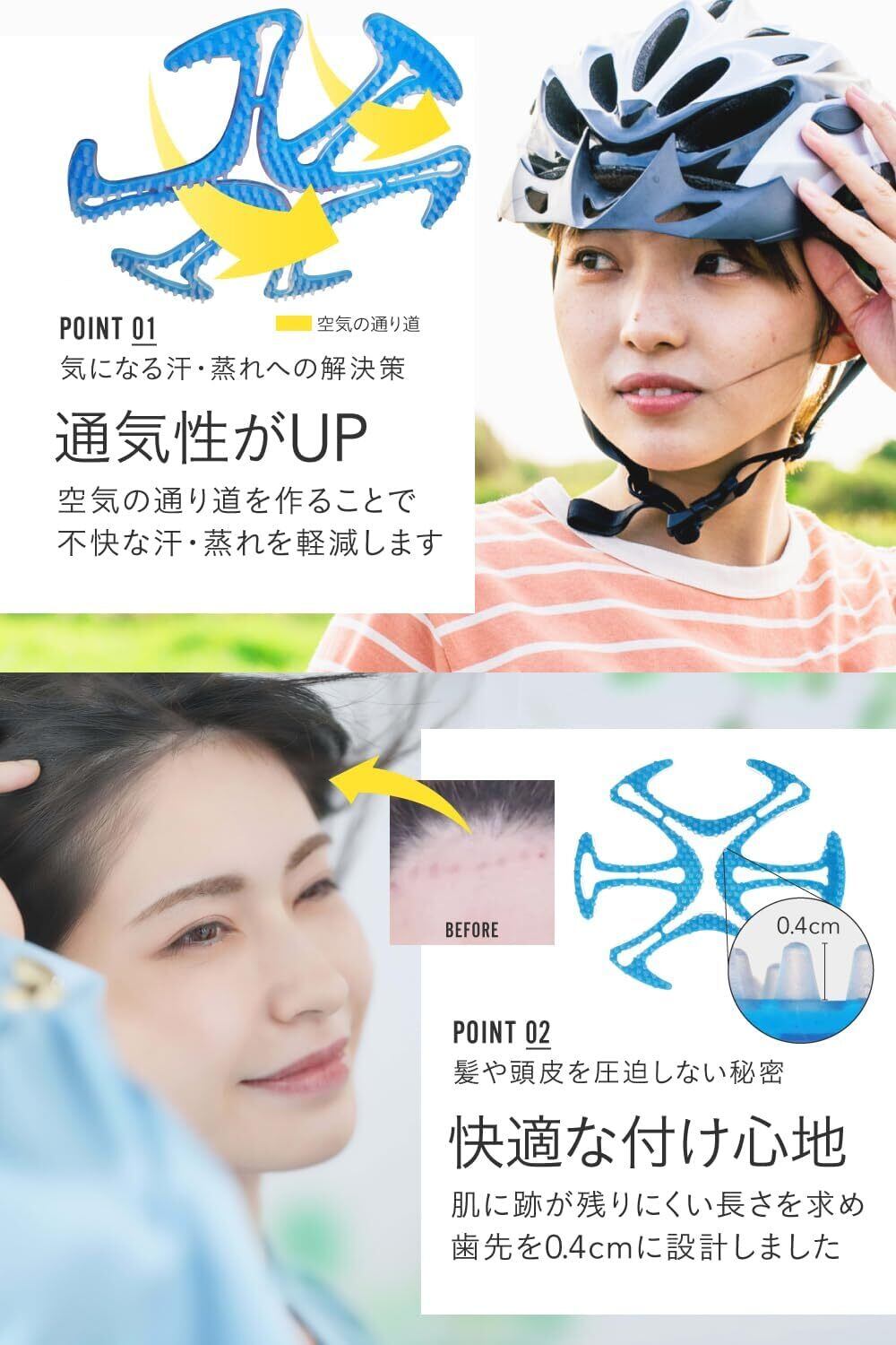 ヘルメット用ライナー ヘッド ヘルメットインナーパッド インナーキャップ